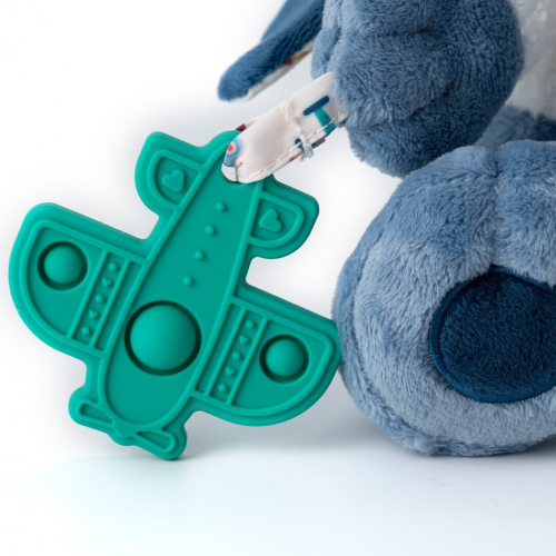 lilliputiens activiteitenknuffel hond - jules - 19 cm