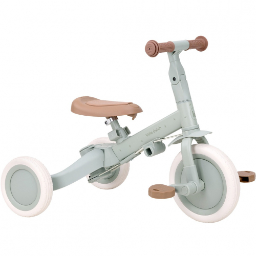 little dutch 5-in-1 kinderfiets - groen