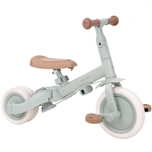 little dutch 5-in-1 kinderfiets - groen