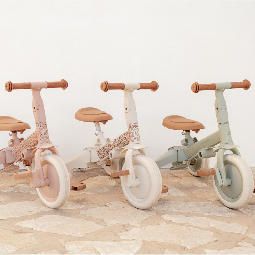 little dutch 5-in-1 kinderfiets - sunny flower