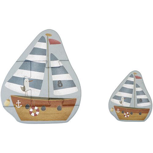 little dutch 6 in 1 puzzels sailors bay