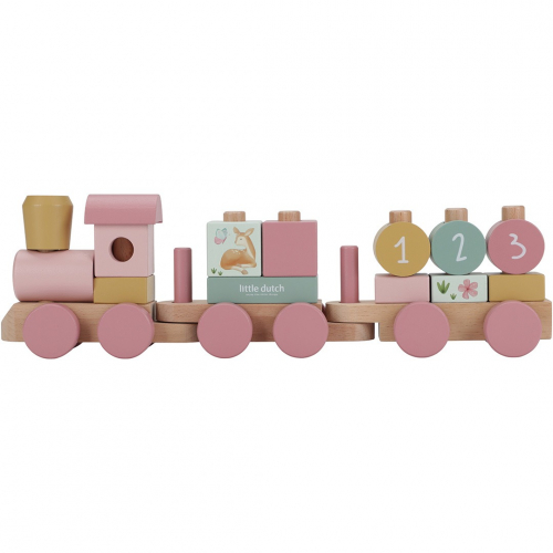 little dutch blokkentrein fairy garden
