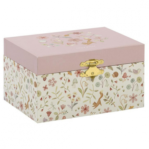 little dutch sieradendoosje met muziek rosa