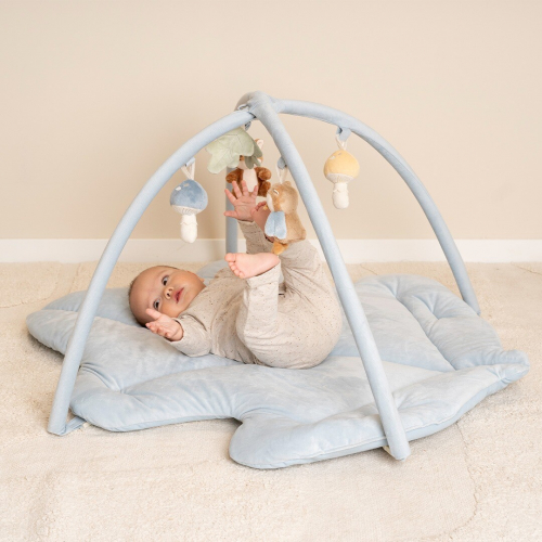 little dutch speelkleed en babygym - forest friends