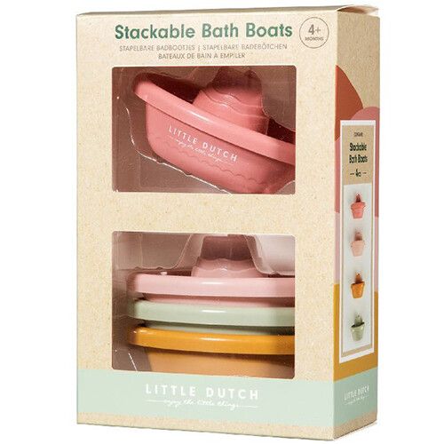 little dutch stapelbare badbootjes roze