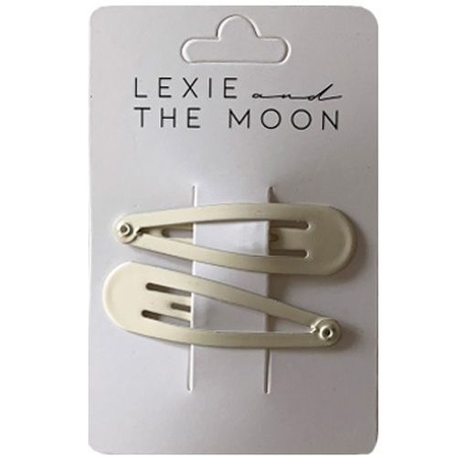 lexie and the moon haarspeldjes wit