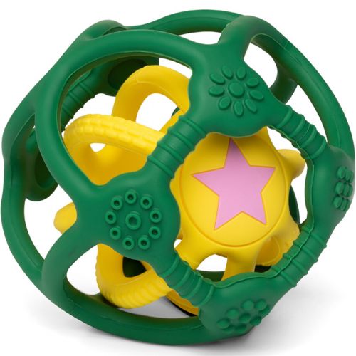 little l sensorische ballen groen en geel - 2st