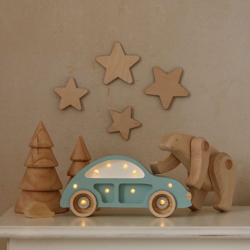 little lights lamp auto kever - mini - retro blue