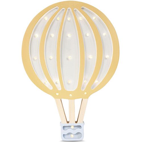 little lights lamp luchtballon - mustard
