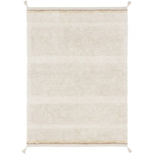 lorena canals vloerkleed bloom - natural - 90x130 cm