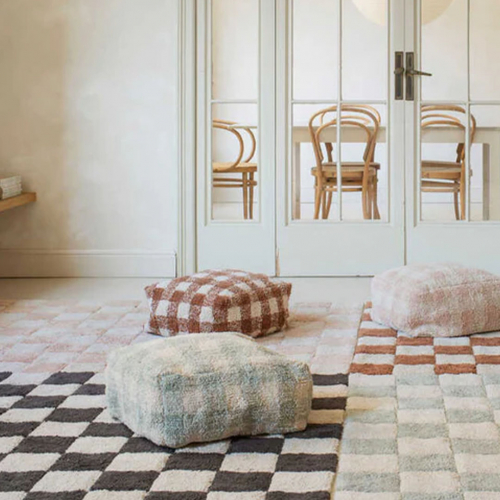 lorena canals vloerkleed tegels - rose - 120x160 cm