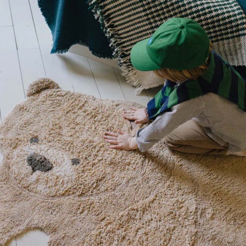 lorena canals vloerkleed bear - 120x122 cm
