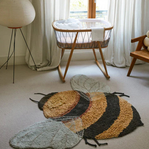 lorena canals vloerkleed bee - 115x150 cm