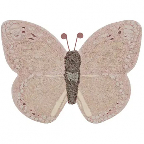 lorena canals vloerkleed butterfly - 90x120 cm