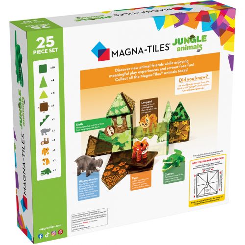 magna-tiles jungle animals - 25st