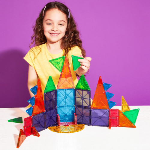 magna-tiles magnetische tegels combo met micromags - 46st