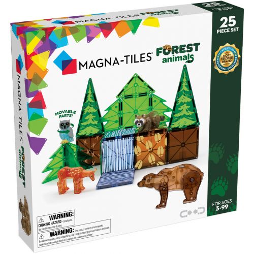 magna-tiles magnetische tegels forest animals - 25st  