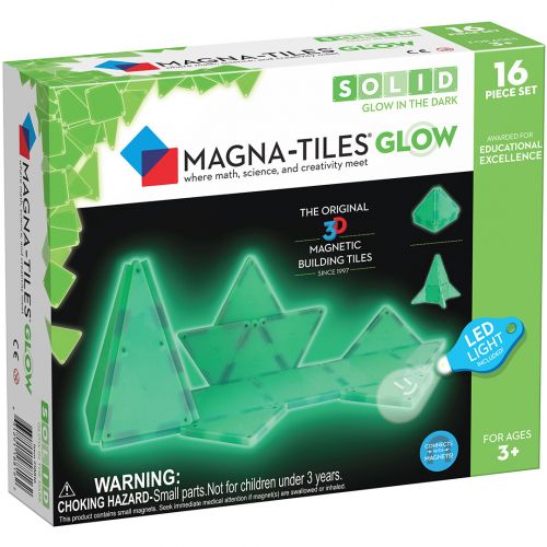 magna-tiles magnetische tegels glow in the dark  - 16st 