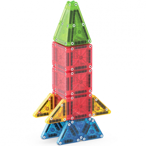 magna-tiles magnetische tegels micromags travel set - 26st