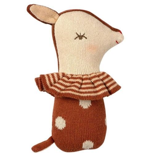 maileg rammelaar bambi - bruin