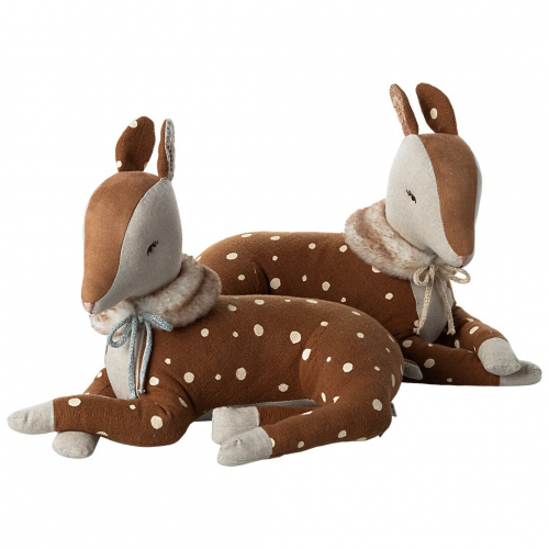 maileg knuffelhert bambi - mint - 36 cm 