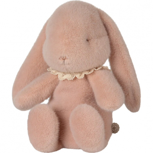 maileg knuffelkonijn bunny plush met ei -  powder - 18 cm