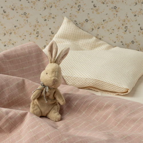 maileg knuffelkonijn my first bunny  - brown - 19 cm
