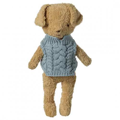 maileg poppenkleding knuffelhond - sweater - blue