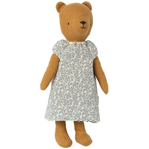 maileg poppenkleding nachtjapon bloemen - teddy mum