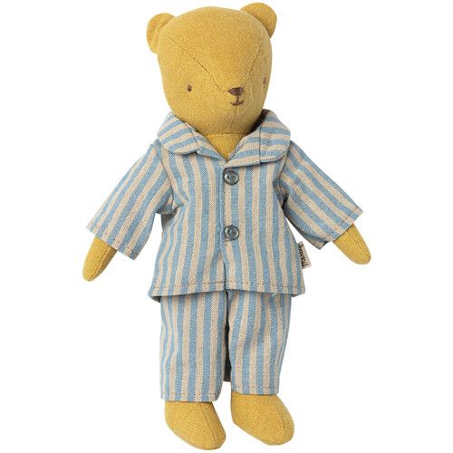 maileg poppenkleding pyjama strepen - teddy junior