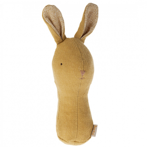 maileg rammelaar lullaby friends - konijn - 14,5 cm  