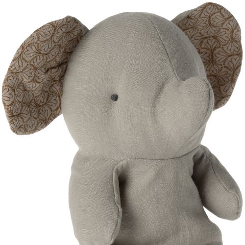 maileg safari friends olifant - grijs - 24 cm 