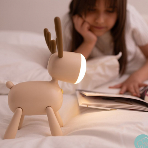 mary's nachtlampje hert - beige