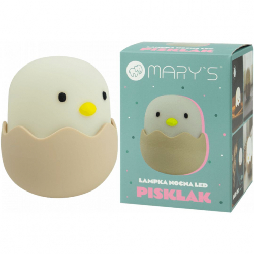 mary's nachtlampje kuiken in ei