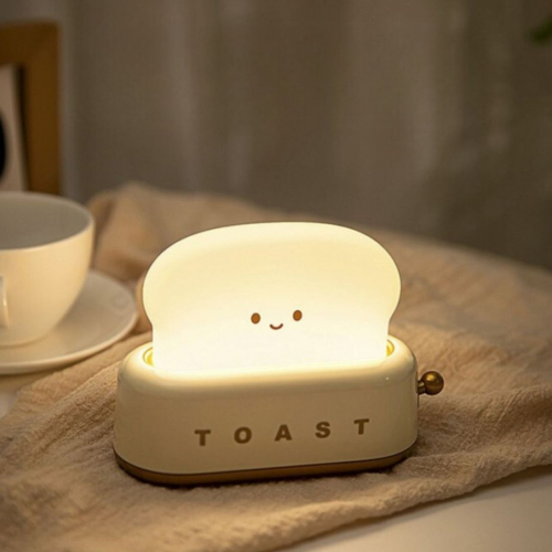 mary's nachtlampje toaster - geel