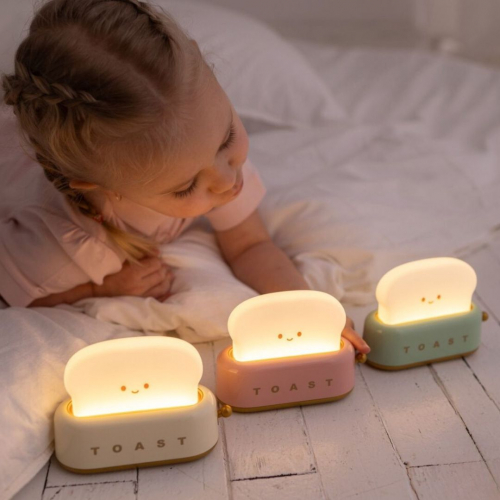 mary's nachtlampje toaster - roze