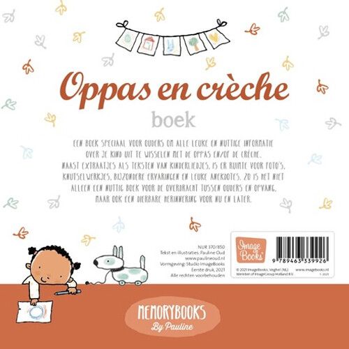 memorybooks by pauline oppas en crèche invulboek 