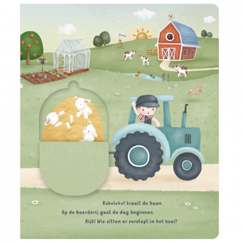 mercis publishing little dutch mijn flapjesboek - boerderij