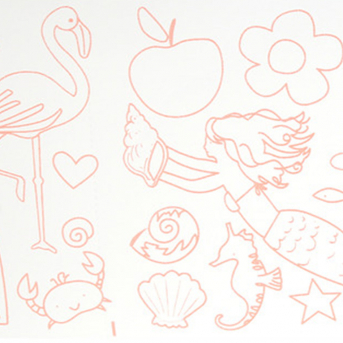meri meri kleurplaatrol happy icons