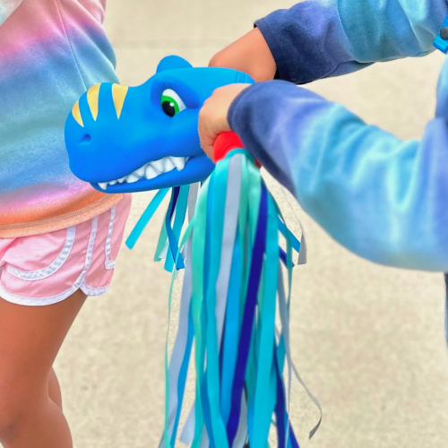 micro stuurslingers voor kinderstep - blauw