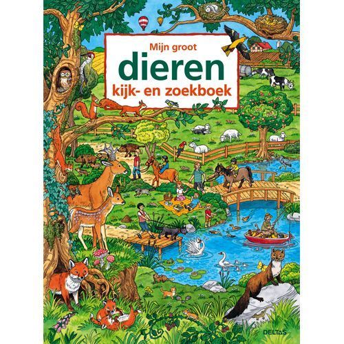 uitgeverij deltas mijn groot dieren kijk- en zoekboek