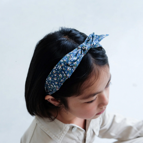 mimi & lula haarband floral edie bow alice - teal 