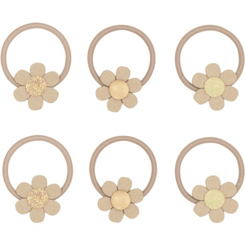 mimi & lula haarelastiekjes mini daisy - 6st 