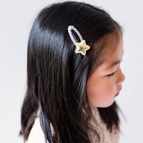 mimi & lula haarspeldjes tokyo star - caramel - 4st