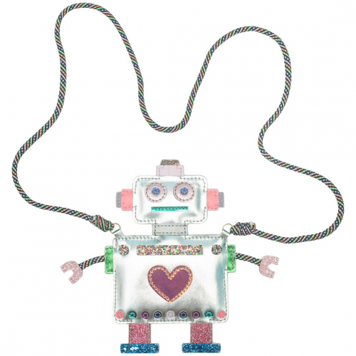 mimi & lula schoudertasje robot