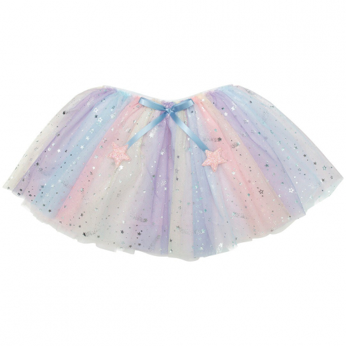 mimi & lula tule kinderrok ombre rainbow