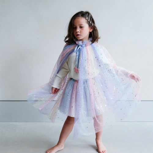 mimi & lula tule kinderrok ombre rainbow