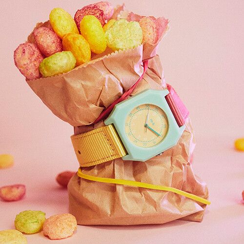 mini kyomo kinderhorloge bubble gum