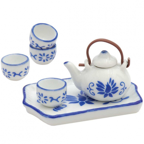 miniatuur theeset - 6st