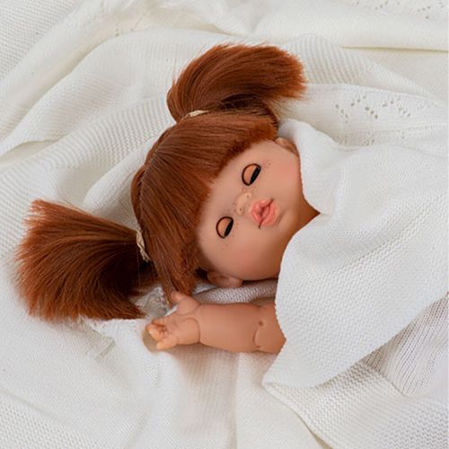 minikane babypop meisje met slaapoogjes - raphaëlle - 34 cm